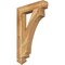 Ekena Millwork Imperial Arts & Crafts Rough Sawn Bracket, Western Red Cedar, 4"W x 22"D x 34"H BKT04X22X34IMP03RWR - alternate 1